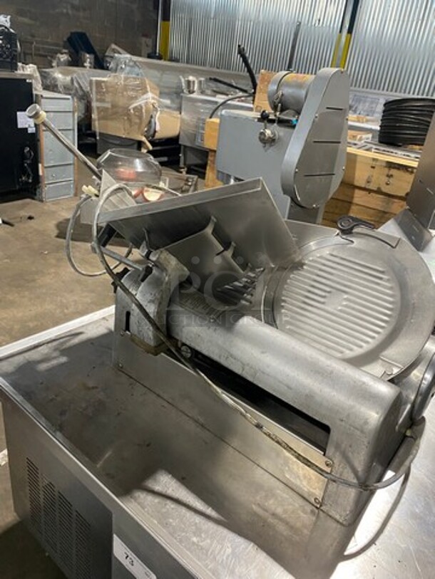 Hobart Commercial Countertop Deli/ Meat Slicer! All Stainless Steel! Model: 1612E SN: 561001514 115V 60HZ 1 Phase - Image 4 of 8