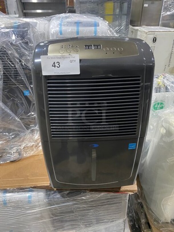 NEW! OUT OF THE BOX! SCRATCH-N-DENT! Whynter Energy Star 50 Pint Portable Dehumidifier Unit! With Built In Pump! Model: RPD503SP 115V - Image 1 of 7