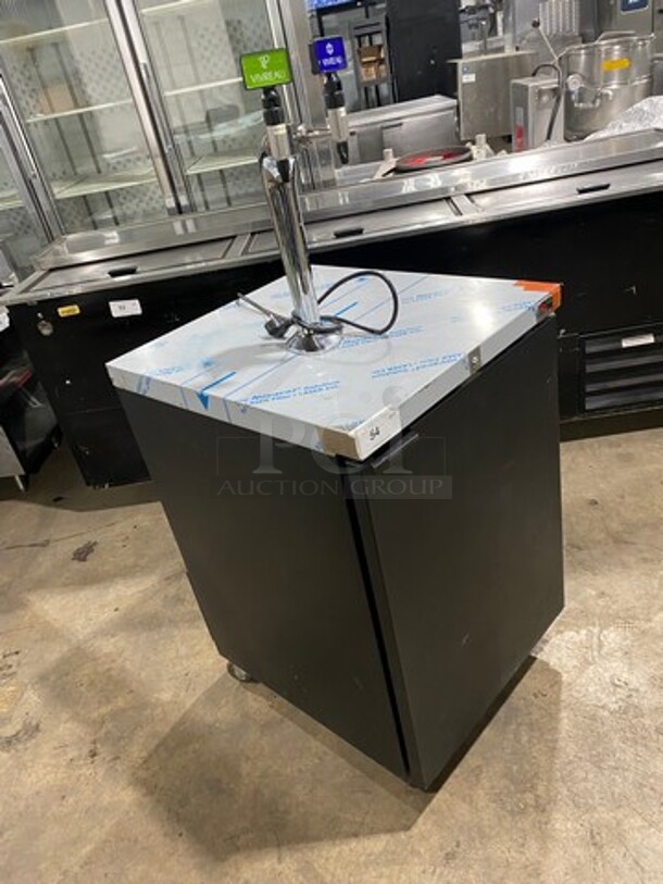 NEW! OUT OF THE BOX! LATE MODEL! 2019 Micro Matic Commercial Refrigerated Beer Kegerator Cooler! Model: MDD23E SN: 8101681695 220V 60HZ 1 Phase - Image 2 of 10