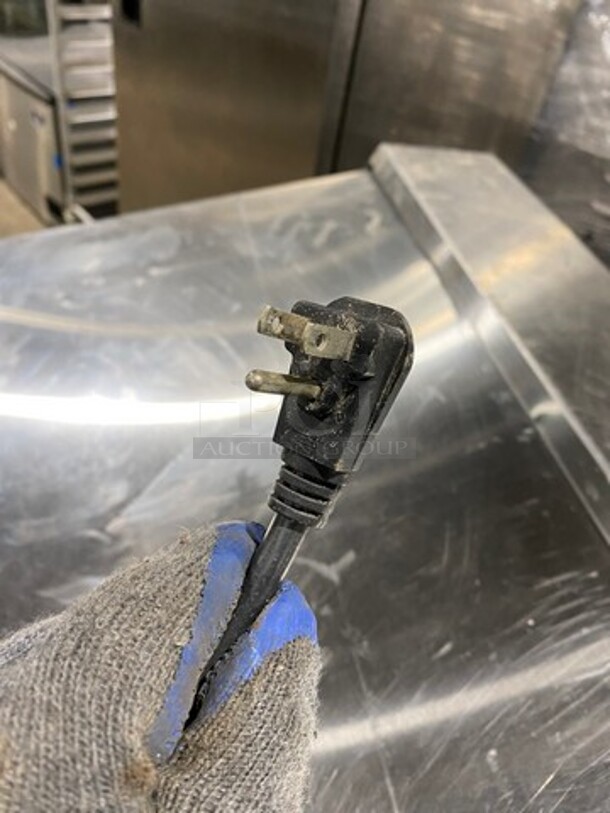 Continental Commercial Refrigerated Sandwich Prep Table! With 2 Door Underneath Storage Space! All Stainless Steel! On Casters! Model: SW3615M SN: 1487851 115V 60HZ 1 Phase! Working When Removed!  - Image 7 of 10