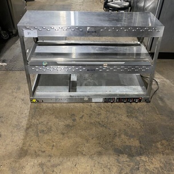 Hatco Commercial Countertop Electric Powered Heated Food Display Case! Stainless Steel Body!