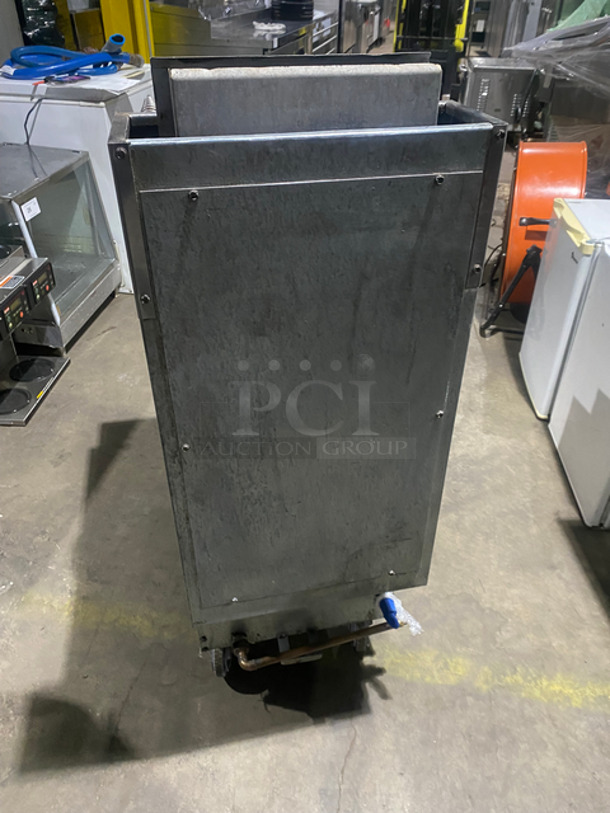 Imperial Commercial Natural Gas Powered Pasta Cooker! With Backsplash! With Frying Basket! All Stainless Steel! On Casters! - Image 4 of 9