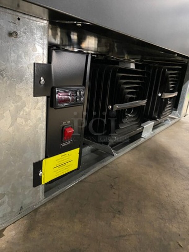 NICE! NEW! SCRATCH-N-DENT! Ojeda Commercial Refrigerated Open Grab-N-Go Case Merchandiser! With View Through Sides! Model: ALPA120H SN: 002261930621A 120V 60HZ 1 Phase - Image 11 of 12