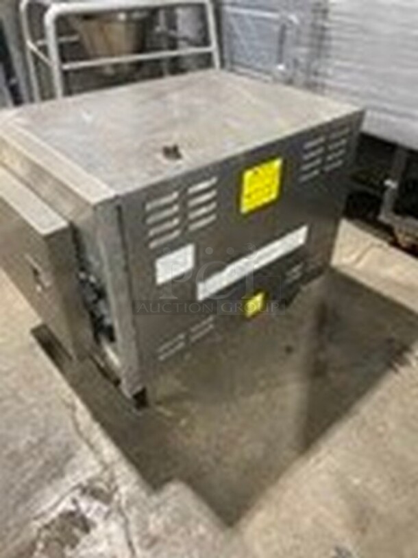 SWEET! Cleveland Electric Powered Countertop Steamer! All Stainless Steel! On Legs! Model: 21CET8 SN: 1106230001025 208V 60HZ 3 Phase - Image 5 of 8