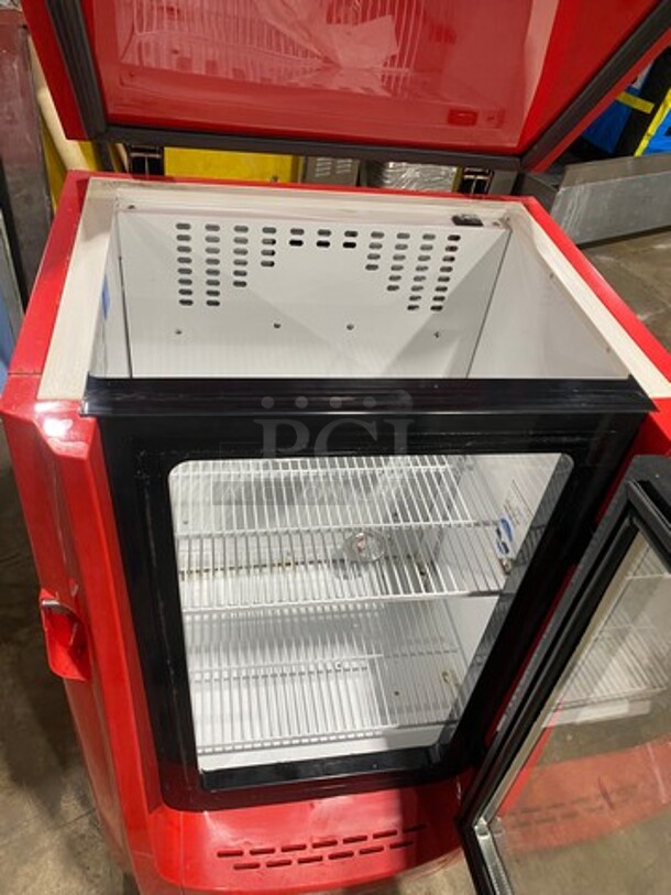 Frigoglass Countertop Mini Fridge! With Front And Top Access Doors! With Poly Racks! Model: IMPULSECHESTCOOLER SN: CN298373725 120V 60HZ 1 Phase - Image 5 of 7
