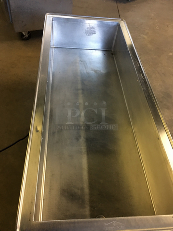 WOW! Atlas Stainless Steel Commercial Cold Pan Drop In Unit! Model: WCMD SN:1358-93 115V 60HZ 1 Phase - Image 5 of 8