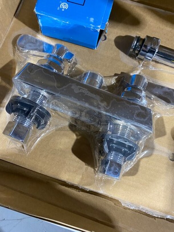 NEW! IN THE BOX! BK Resources 4" Faucet And Handles! - Image 3 of 6