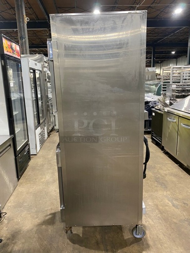 FAB! 2018 Alto Shaam 3 In 1 Cooking Center- Smoker/Cook-N-Hold/Food Warmer Holding Cabinet!  Halo Heat Series! MODEL 1000-SK/I SN:2377537-000 208/240V 1PH! On Commercial Casters!   - Image 3 of 9