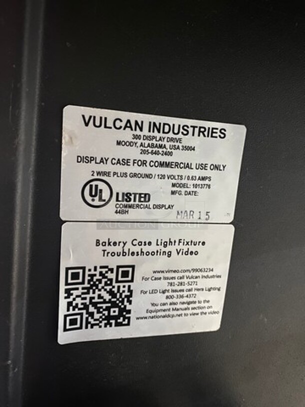 Vulcan Industries Commercial Portable Dry Bakery Display Rack Merchandiser! On Casters! Model: 1013776 - Image 6 of 8