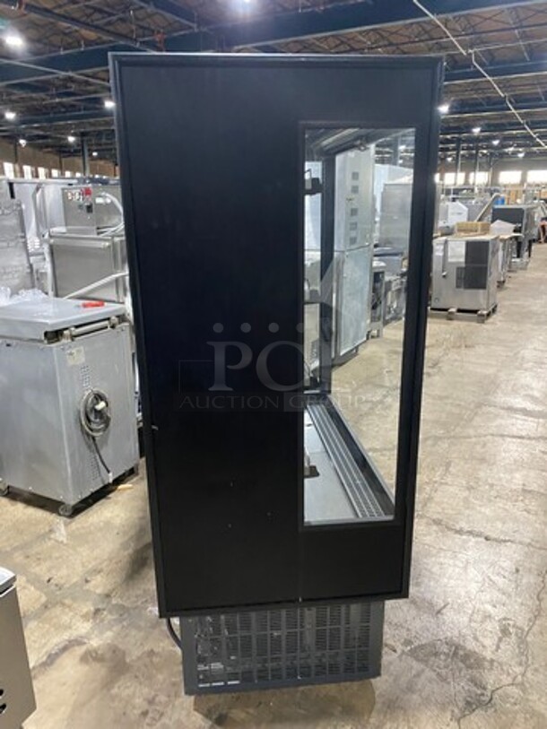 Kool It Commercial Refrigerated Open Grab-N-Go Case Merchandiser! With View Through Sides! With Front Cover! All Stainless Steel! Model: KGHOF50S SN: 1419009 120V 60HZ 1 Phase - Image 3 of 9