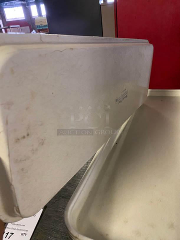 ALL ONE MONEY! Cambro Some White And Some Black Market Trays! 9x25! - Image 4 of 6