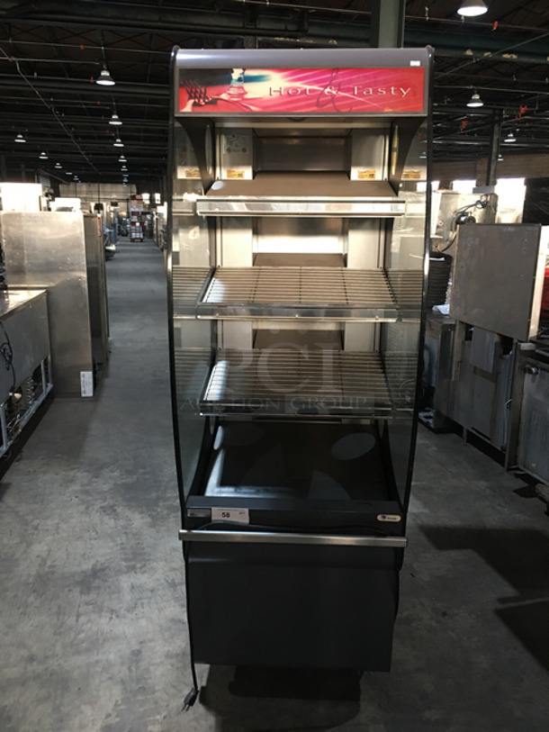 WOW! Fri-Jado Commercial Heated Open Grab-N-Go Display Case! Model: CLD25 SN: 100046878 208V 60HZ 1 Phase