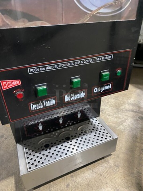 Cecilware Commercial Countertop Hot Beverage Dispenser! Model: GB3LD 120V - Image 7 of 9