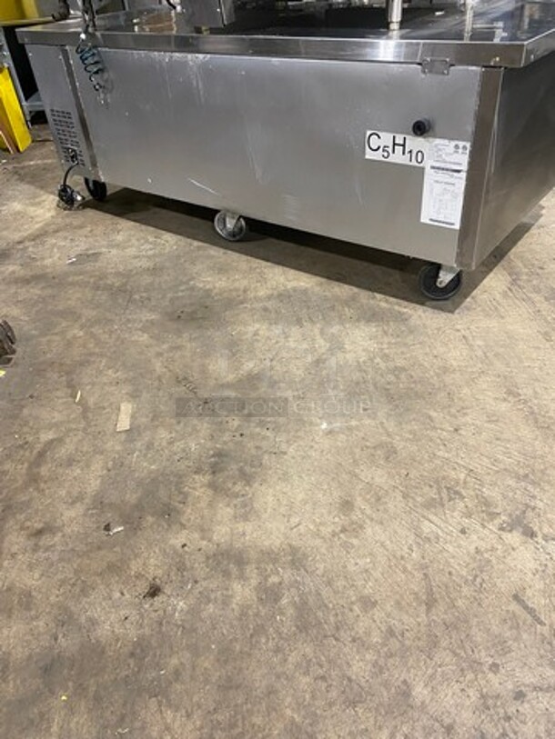 Migali Commercial Refrigerated Chef Base! With 4 Drawer Storage Space! All Stainless Steel! On Casters! Model: CCB72HC SN: CCB72HC00317051000920004 115V 60HZ 1 Phase - Image 4 of 8