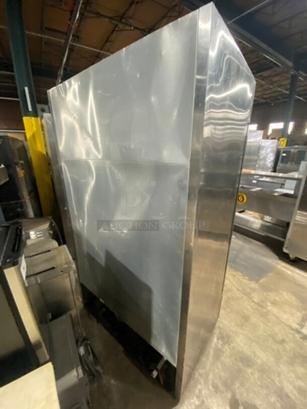 True Commercial 2 Door Reach In Freezer! With Poly Coated Racks! All Stainless Steel! WORKING WHEN REMOVED! Model: TS43F SN: 8893777 115V 60HZ 1 Phase - Image 4 of 10