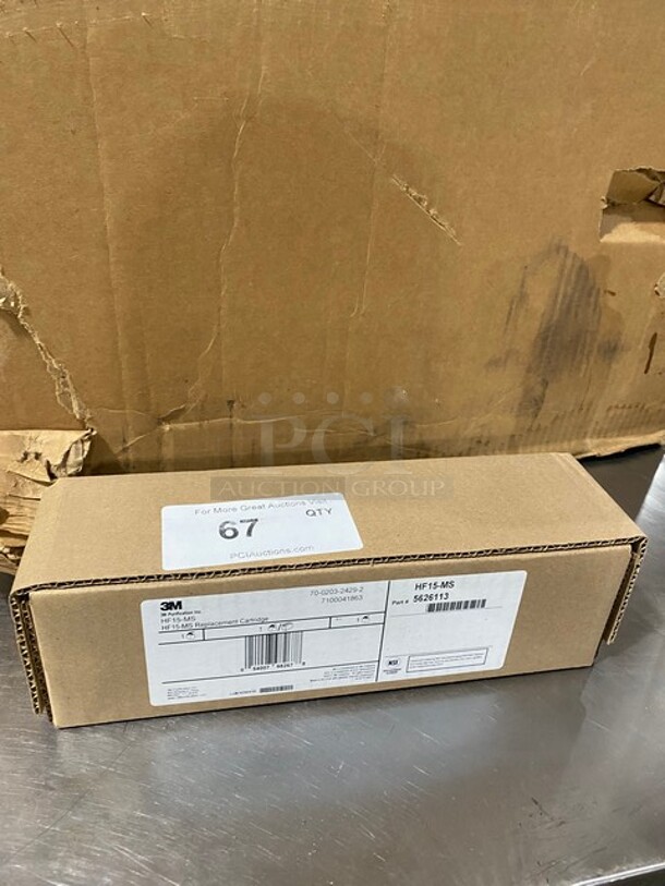 IN THE BOX! 3M Replacement Cartridge for BREW115-MS Coffee Machine Water Filtration System! Model HF15MS Serial 054007982678! - Image 1 of 3