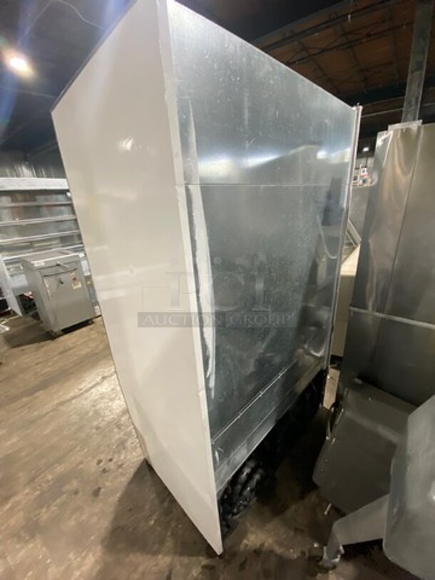 Custom Cool Commercial Refrigerated Open Grab-N-Go Display Case! With Shelves! All Stainless Steel! - Image 4 of 8