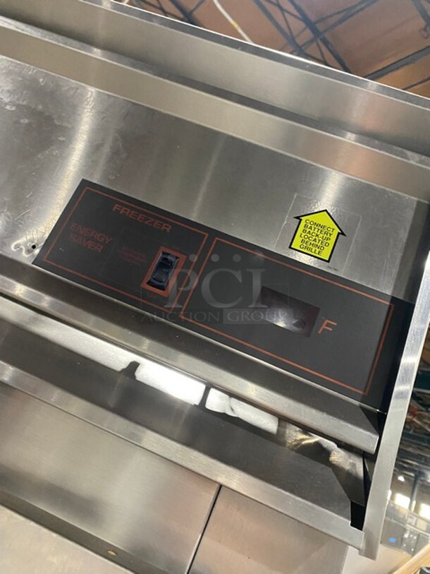 Victory Commercial Single Door Reach In Freezer! All Stainless Steel! Model: FS1DS7EW 115V 1 Phase! On Legs! 115V 1PH - Image 8 of 9