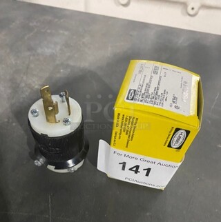 Hubbell Locking Plug! MODEL HBL2411