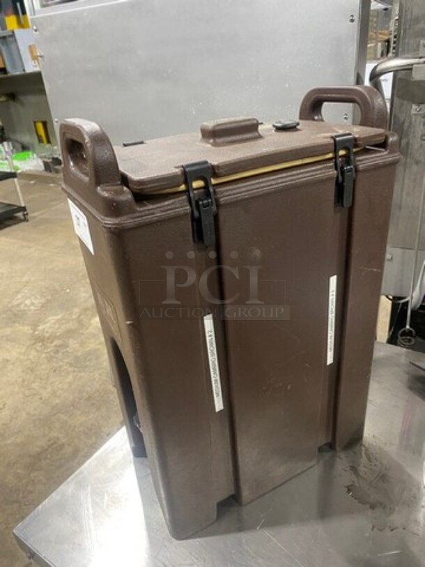 Cambro Insulated Beverage Dispenser/ Holder! With Side Handles! With Lid! - Image 2 of 6