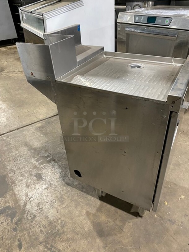 Perlick All Stainless Steel Under The Counter Drainboard! On Legs! - Image 2 of 9