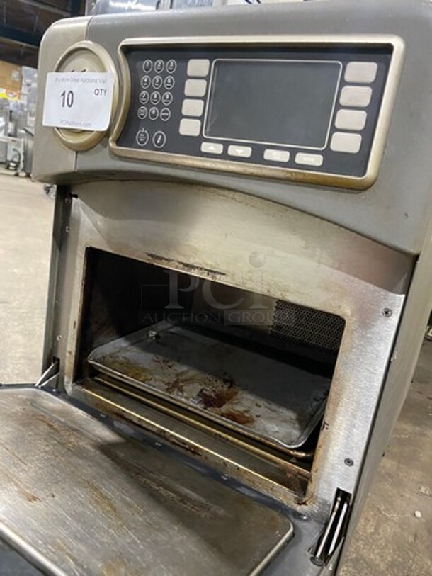 LATE MODEL! 2019 Turbo Chef Commercial Countertop Rapid Cook Oven! On Small Legs! Model: NGO SN: NGOD50141 208/240V 60HZ 1 Phase - Image 6 of 9