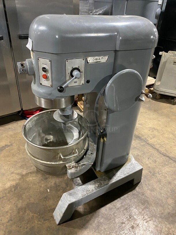 Hobart Commercial Floor Style 60 Quart Planetary Mixer! With Bowl & Dough Hook Attachment! 208V! - Image 2 of 9