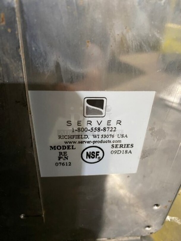 Server Commercial Countertop Pump Style Condiment Dispenser! - Image 7 of 7