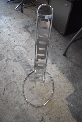 BRAND NEW IN BOX! Metal Rack for Holding Bowls. 12x16x26