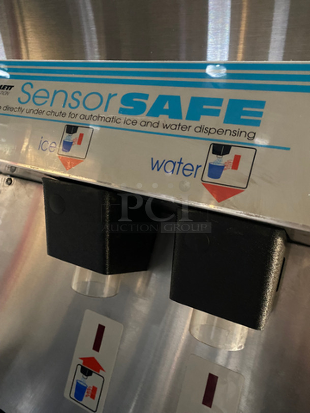 Follet Commercial Free-Standing Ice And Water Dispenser! All Stainless Steel! On Legs! - Image 5 of 9