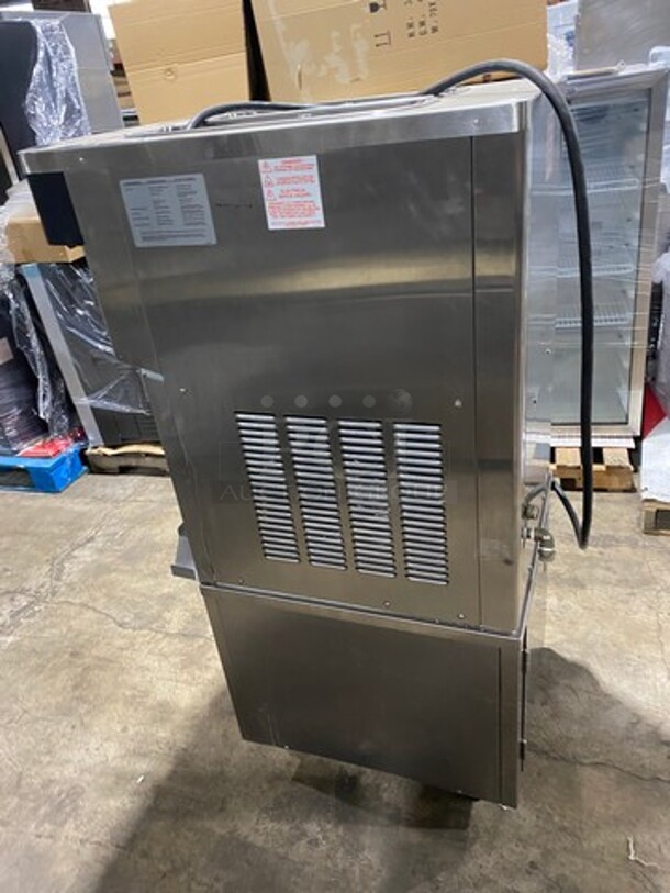 Taylor Crown Commercial 3 Handle Soft Serve Ice Cream Machine! All Stainless Steel! On Casters! Model: C72327 SN: M1070692 208/230V 60HZ 1 Phase - Image 3 of 10
