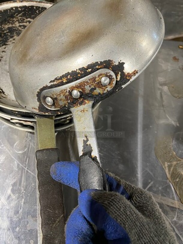 Assorted Stainless Steel Frying Pans! 5x Your Bid! - Image 2 of 6