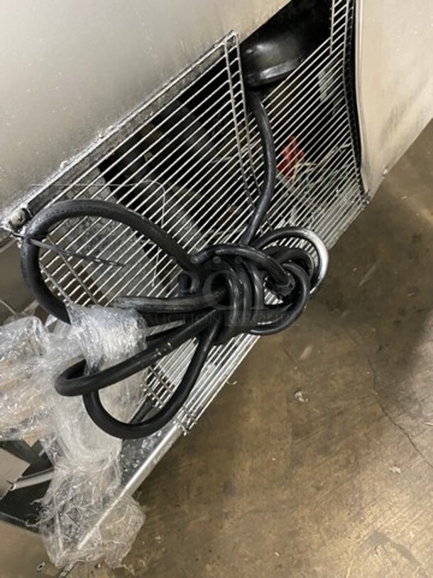 Atosa Commercial Refrigerated Sandwich Prep Table! With 2 Door Underneath Storage Space! Poly Coated Racks! All Stainless Steel! On Casters! Model: MSF8303 SN: MSF8303151119C4014 - Image 9 of 9