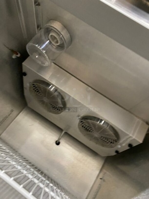 Continental Commercial Single Door Reach In Freezer! All Stainless Steel! On Casters! Model: 1FE SN: 14878381 115V 60HZ 1 Phase - Image 6 of 8