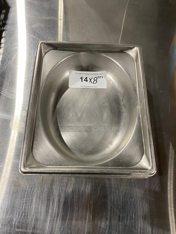 All Stainless Steel Display Plates! 8x Your Bid!