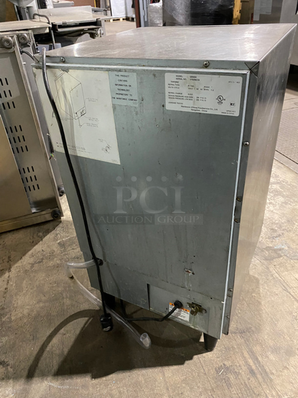 Manitowoc Commercial Undercounter Ice Making Machine! All Stainless Steel! On Legs! Model: QM45A SN: 310258339 115V 60HZ 1 Phase - Image 4 of 9