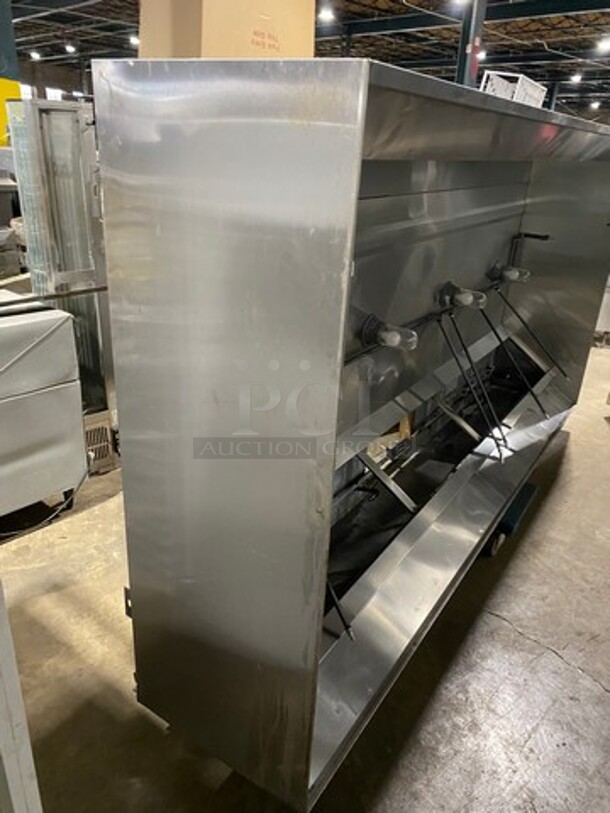 Captive Aire Commercial 10Ft Exhaust Hood! Solid Stainless Steel! - Image 4 of 10