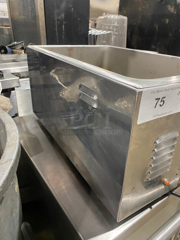 Eagle Group Red Hots Commercial Countertop Single Well Food Warmer! All Stainless Steel! - Image 2 of 8