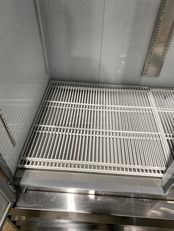 Industry Commercial 2 Door Freezer! With Poly Coated Racks! All Stainless Steel! On Casters! Model: CFD2FFEHC SN: 6093171417050208 115V - Image 6 of 10
