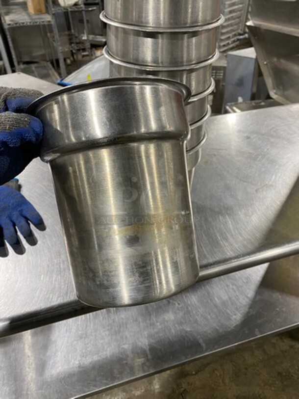 Stainless Steel Round Soup Pan Insert! 8x Your Bid! - Image 4 of 5