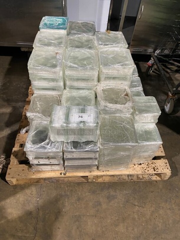 WOW! ALL ONE MONEY! Decorative Wavy Glass Block Windows! - Image 1 of 7