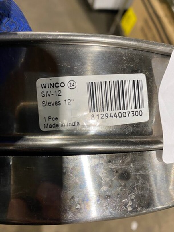Winco Commercial 12" Sieve! - Image 5 of 5