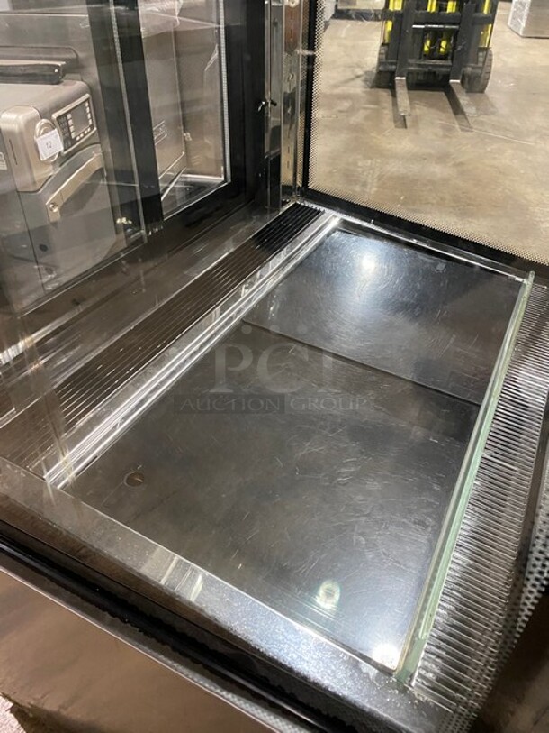 Marchia Commercial Refrigerated Bakery Display Case Merchandiser! With Rear Access Doors! Stainless Steel Body! Model: G300BF SN: 2008119S! 110V! - Image 6 of 8