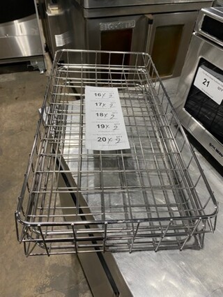 NEW! Stainless Steel Bagel/Pastry Display Trays! 2X Your Bid!