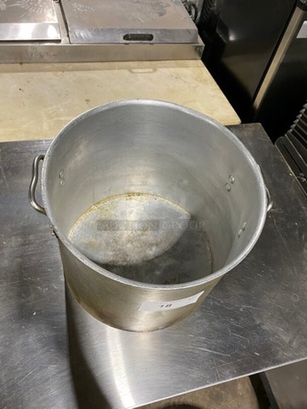 Metal Stock Pot! With Side Handles! - Image 2 of 4