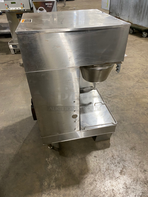 Bunn Commercial Countertop Dual Coffee Brewing Machine! All Stainless Steel! On Small Legs! Model: DUALSHDBC 120/208V 60HZ 1 Phase - Image 4 of 7