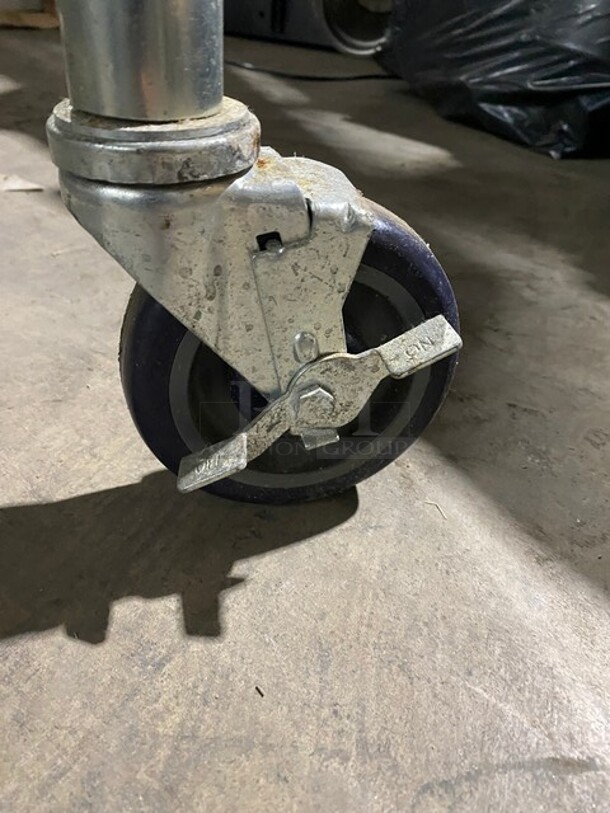 NICE! Stainless Steel Worktable w/ UnderShelf & Casters! - Image 6 of 7