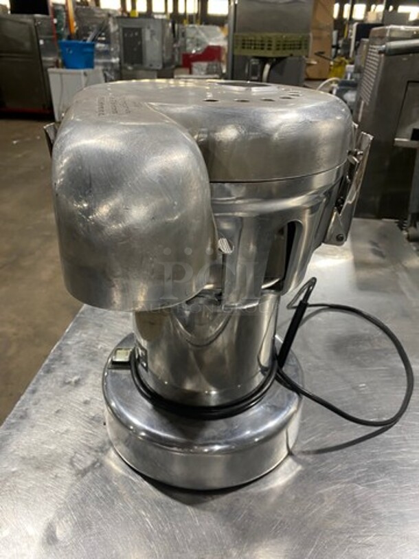 Nutrifaster Commercial Countertop Juicer Extractor! Solid Stainless Steel! Model: N450 SN: 459122012 110V - Image 3 of 8