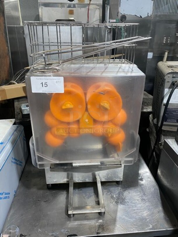2018 Commercial Countertop Automatic Orange Juicer! All Stainless Steel! Model: 2000E-2X SN: 201802066 110V - Image 1 of 8