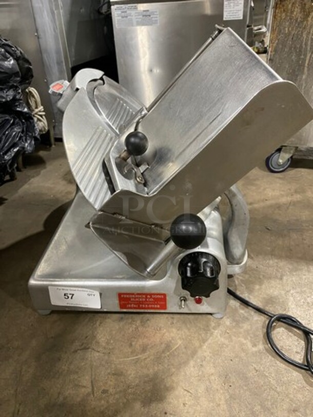 Berkel Commercial Countertop Deli/ Meat Slicer! All Stainless Steel! WORKING WHEN REMOVED! - Image 1 of 8